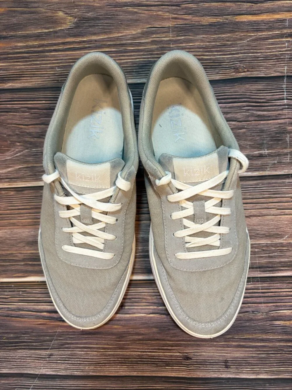 Kizik Prague Men's‎ Gray Hands Free Slip In Shoes Size 9